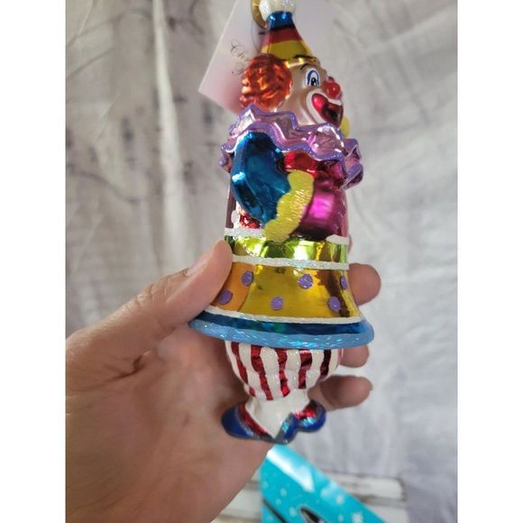 Radko doofy dance clown ornament Xmas holiday tree - Picture 3 of 10